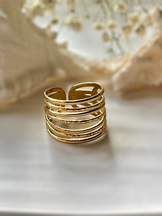 Ebon Bloom Ring