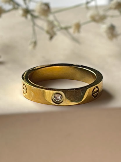 Chevron Spark Ring