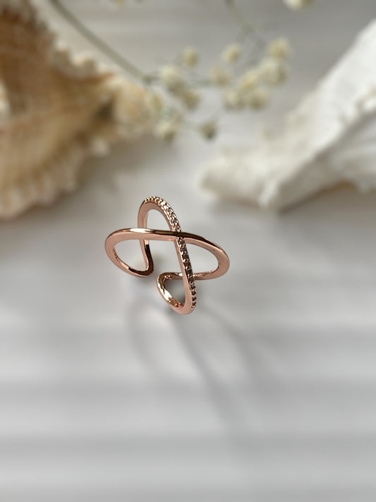 Starlight Cross Ring