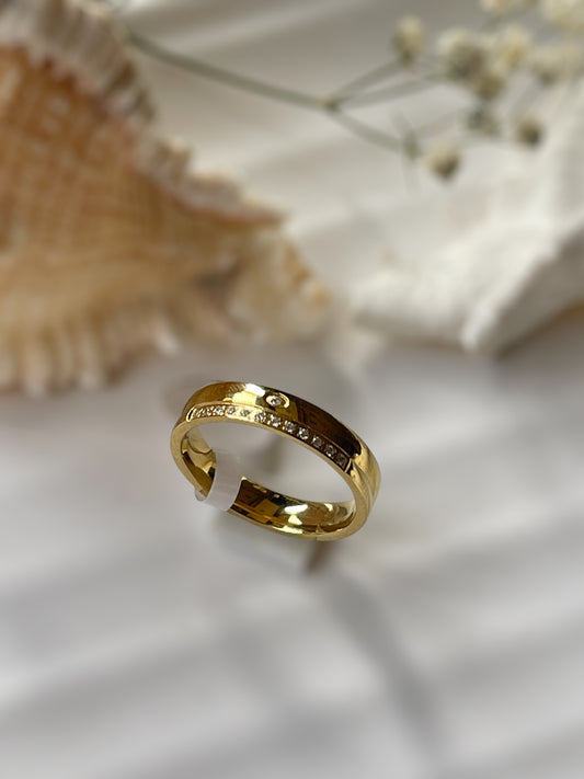 Iris Crest Ring