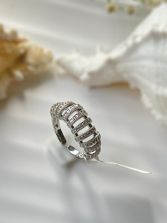Argent Band Ring
