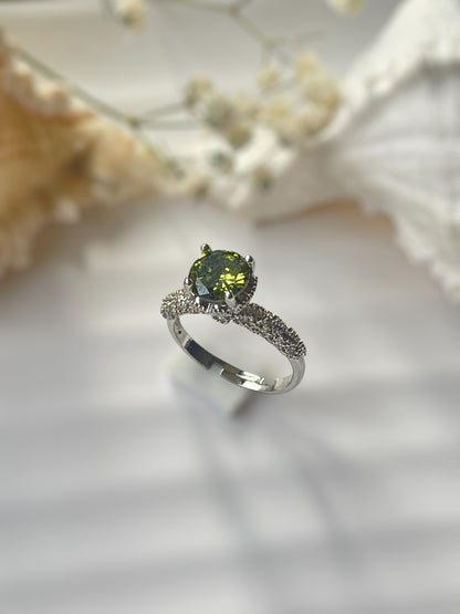 Olive Bloom Ring