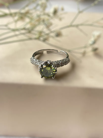 Olive Bloom Ring