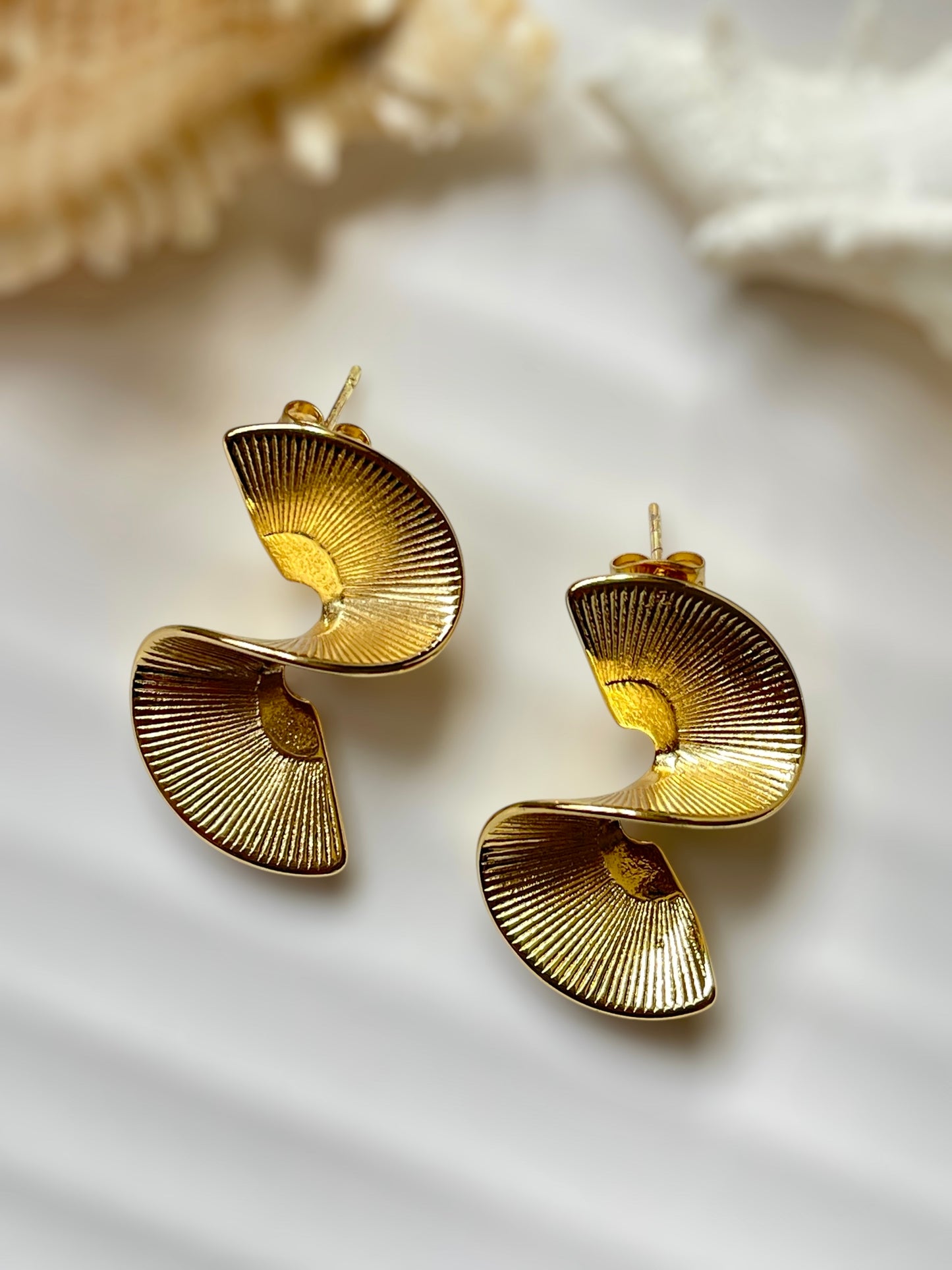 Veil Stone Earrings