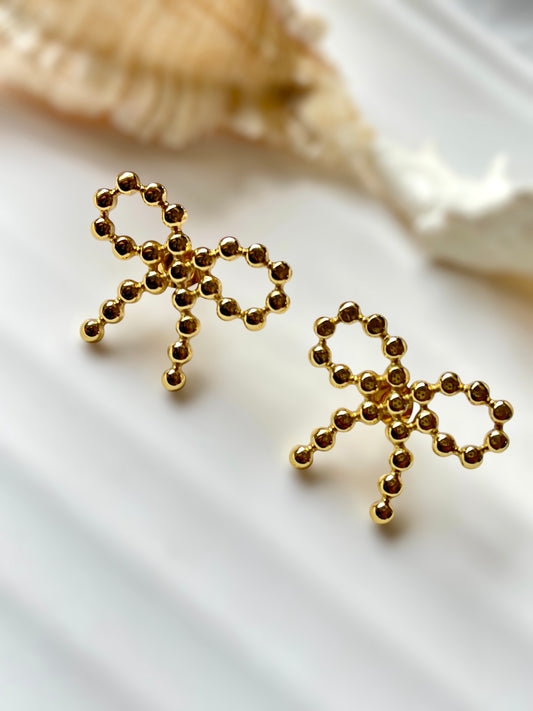 Rosette Wink Earrings