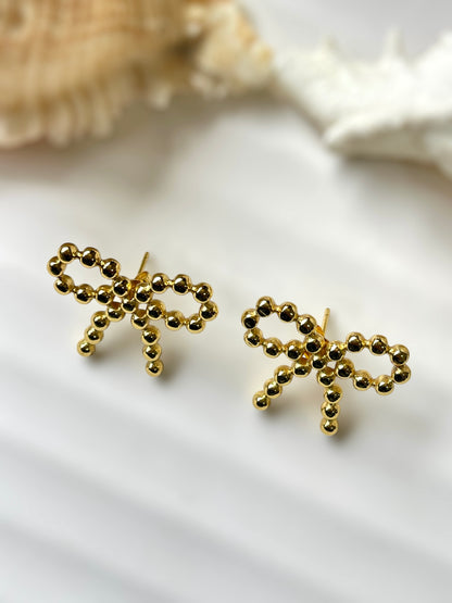 Rosette Wink Earrings