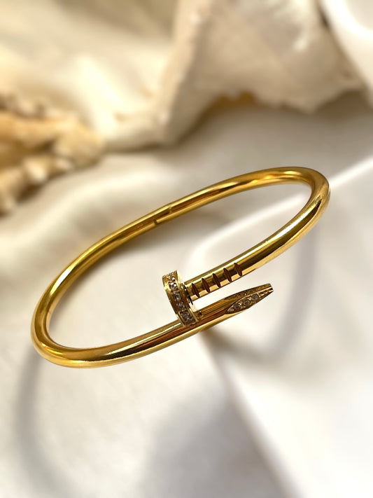 Thistle Band Cuff Bracelet