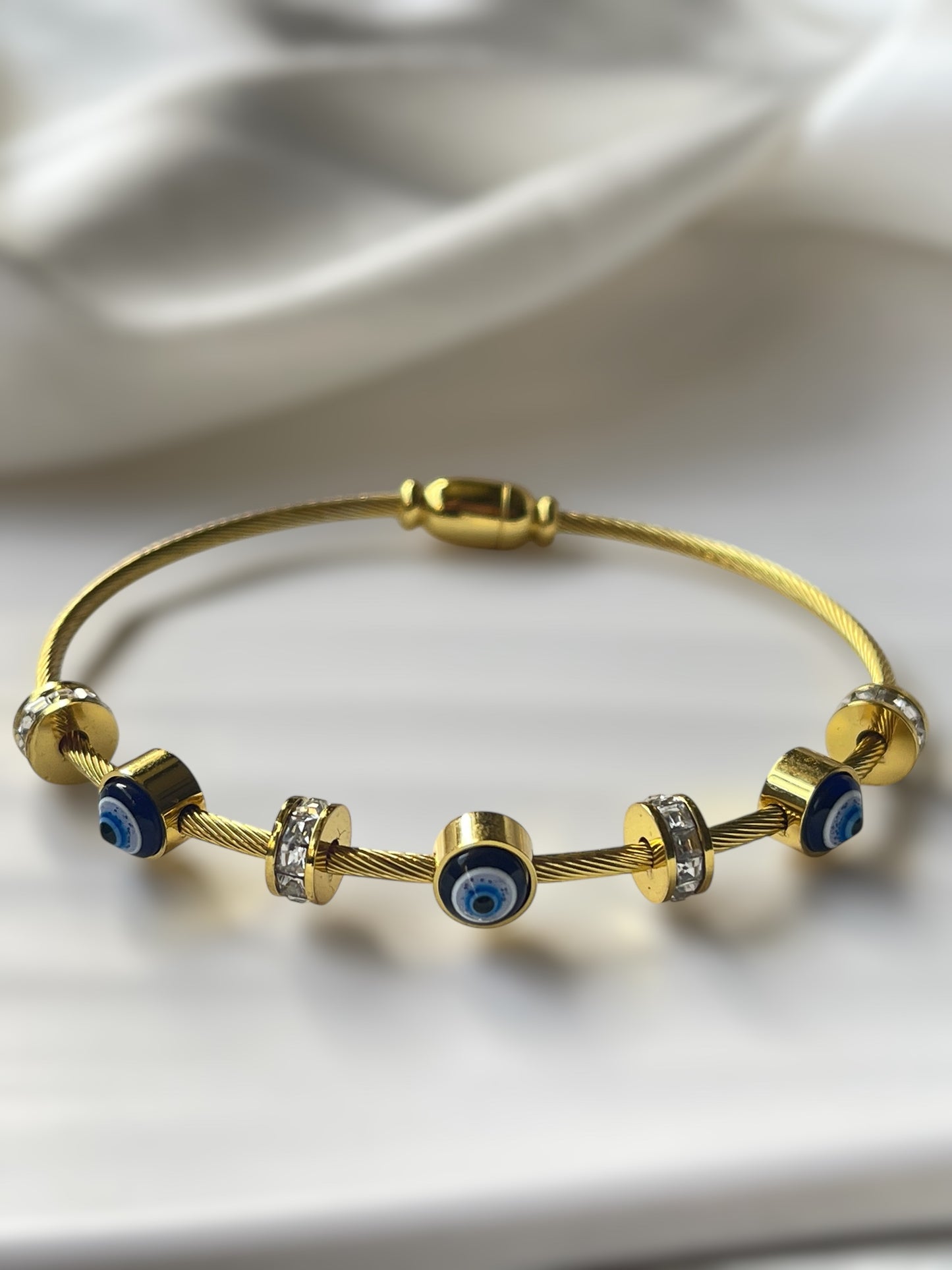 Evil Eye Cuff Bracelet