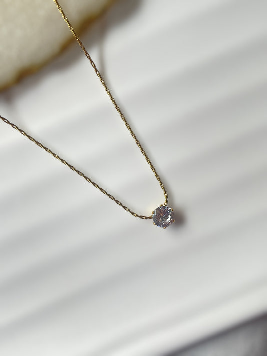 Solitaire Necklace