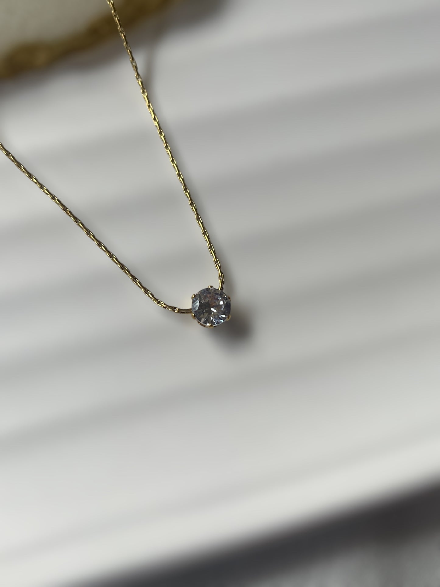Solitaire Necklace