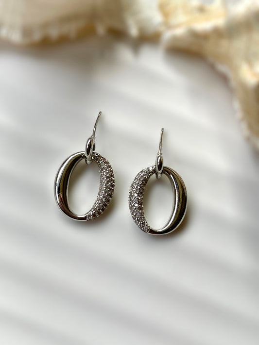 Curve Charm Earrings