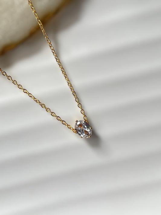Solitaire Necklace