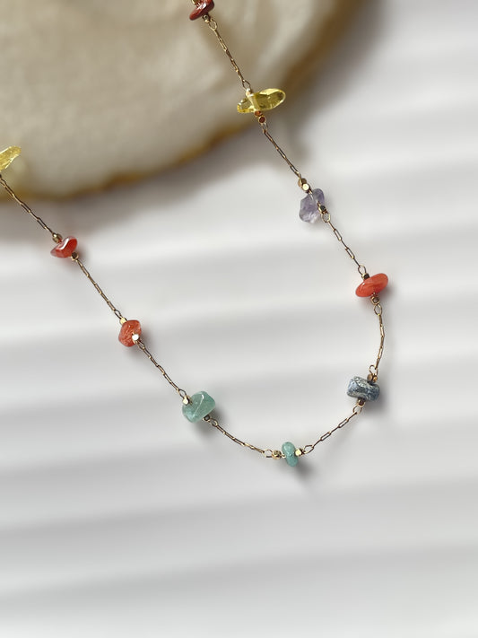 Raw Stone Necklace - 2
