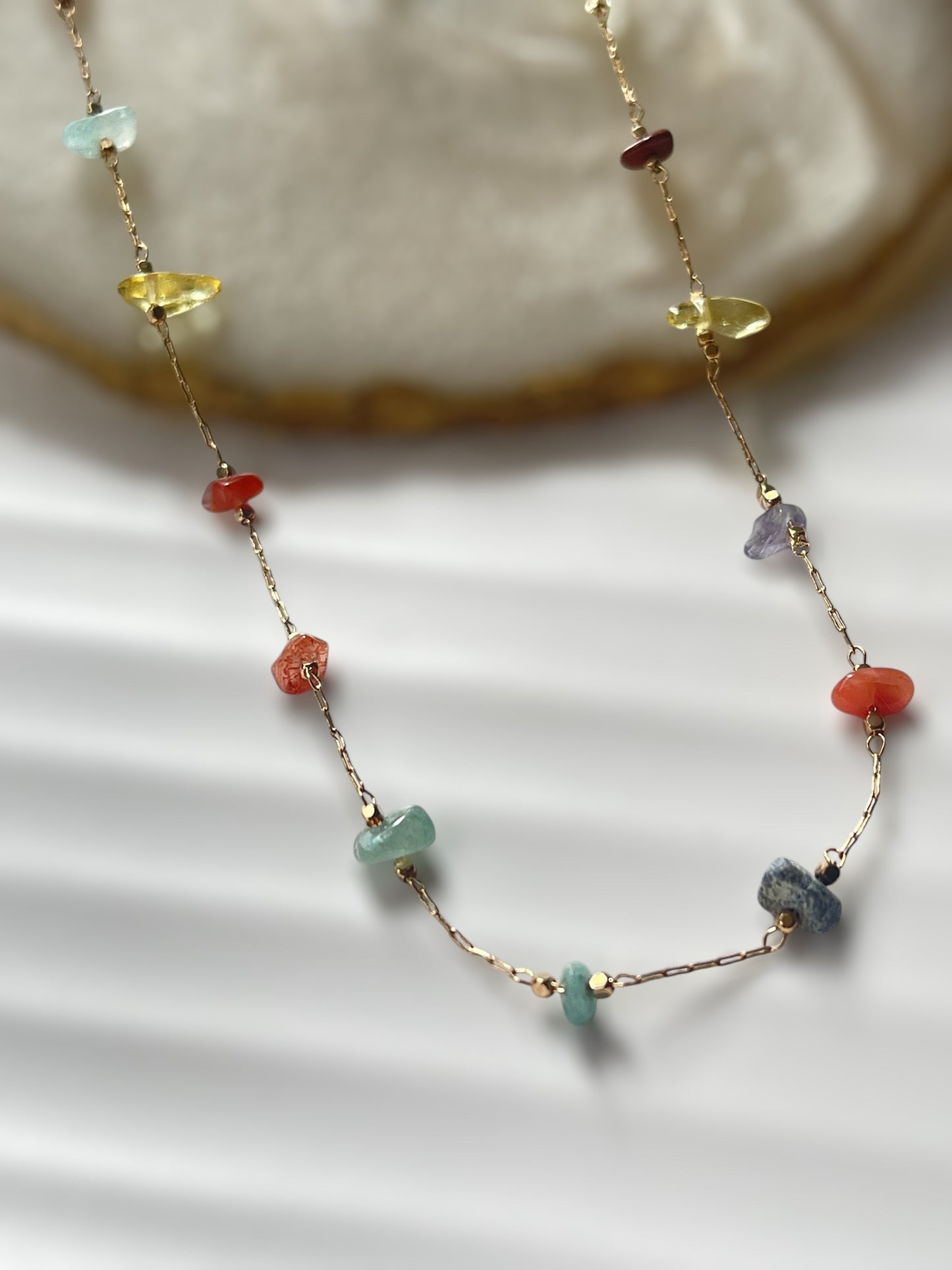 Raw Stone Necklace - 2