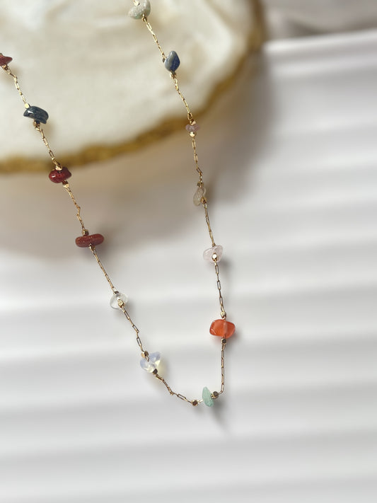Raw Stone Necklace - 3