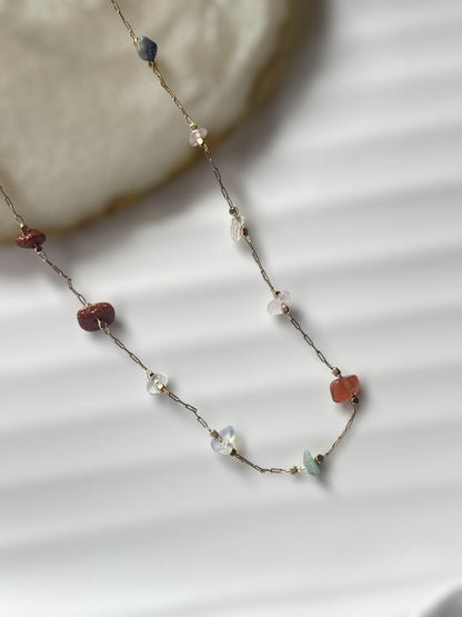 Raw Stone Necklace - 3