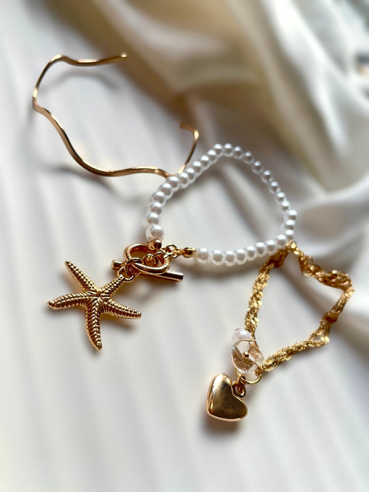 Zyra Set of 3 Bracelets