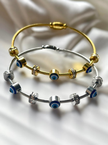Evil Eye Cuff Bracelet