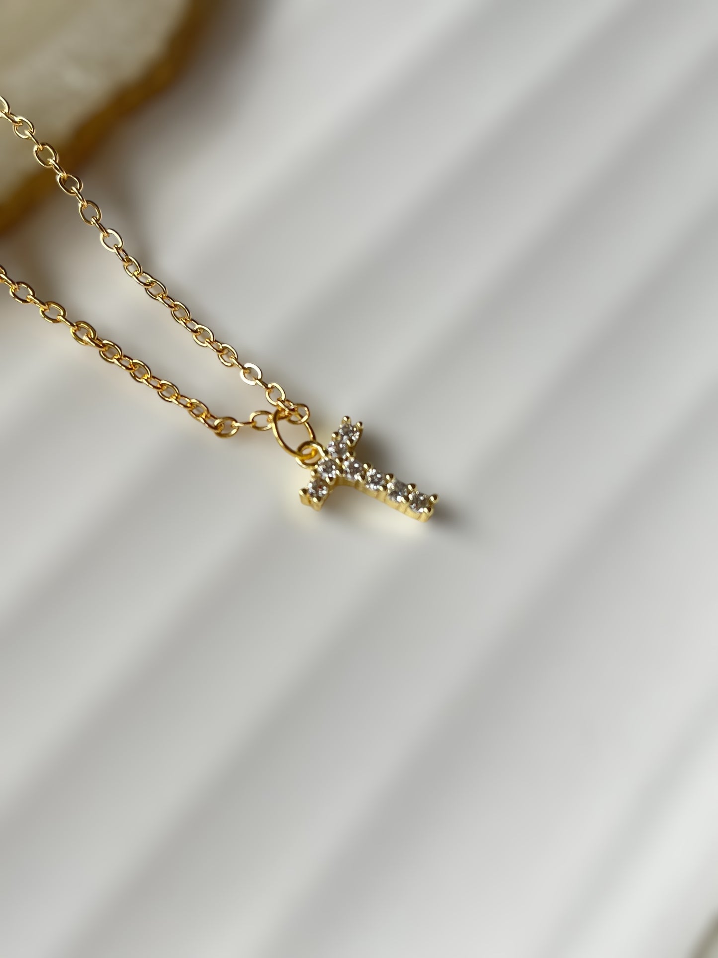 Goldscript Necklace