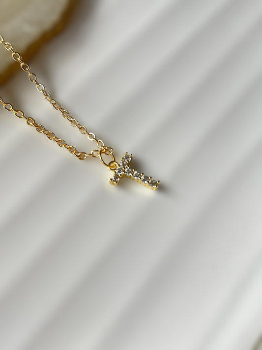 Goldscript Necklace
