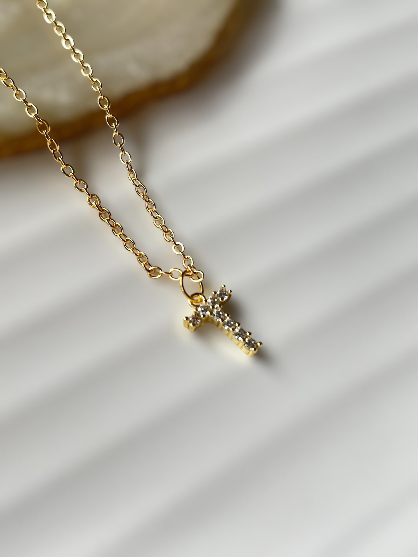 Goldscript Necklace