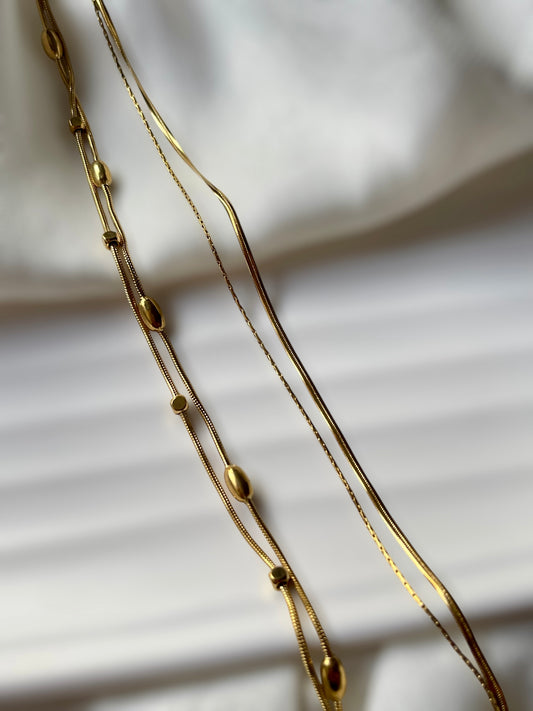 Charmstep Set Of 2 Anklets