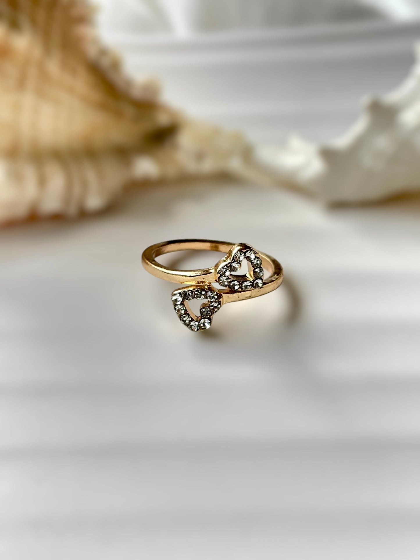 Dual Heart Ring