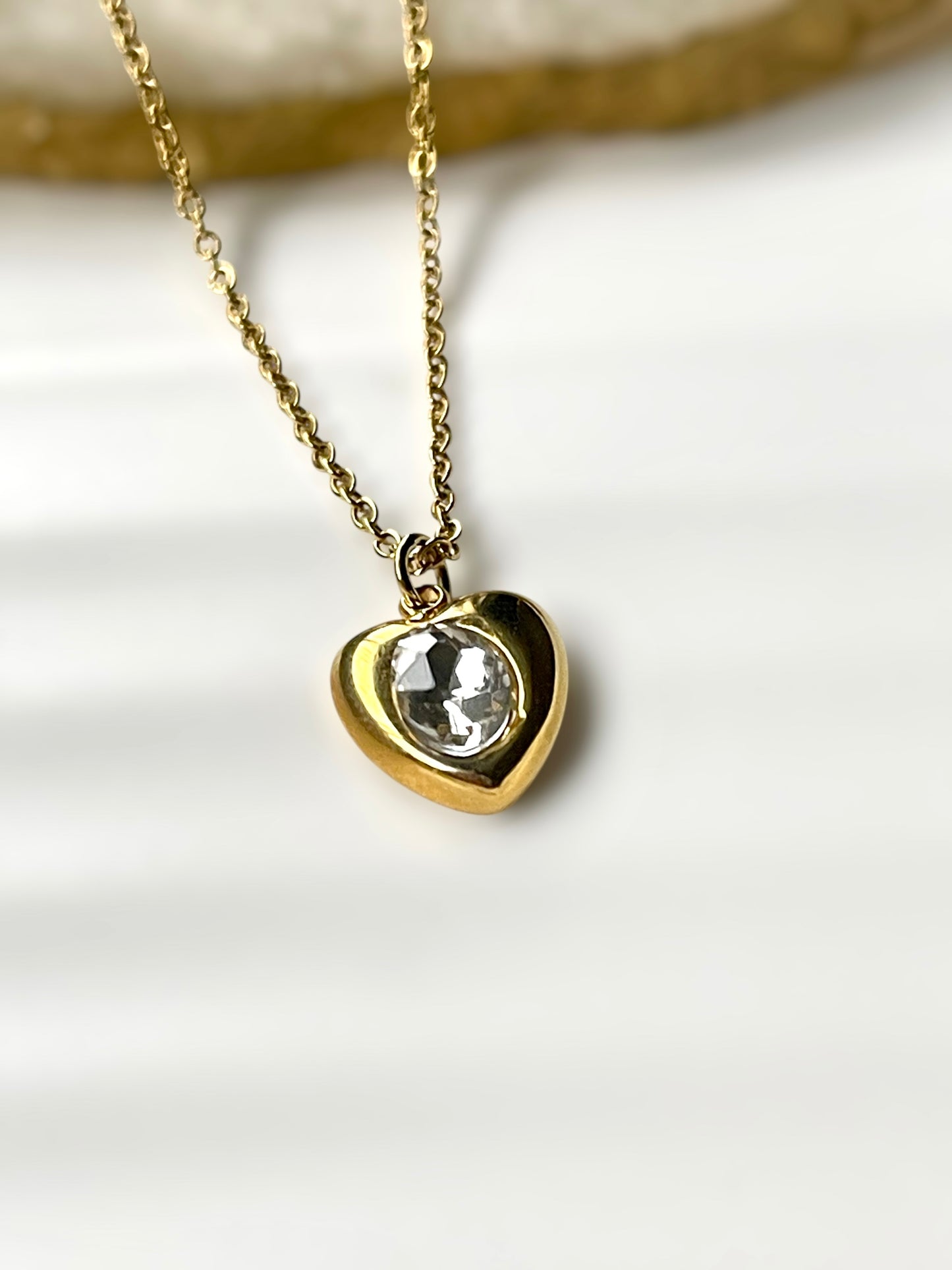 Crescnet Charm Necklace