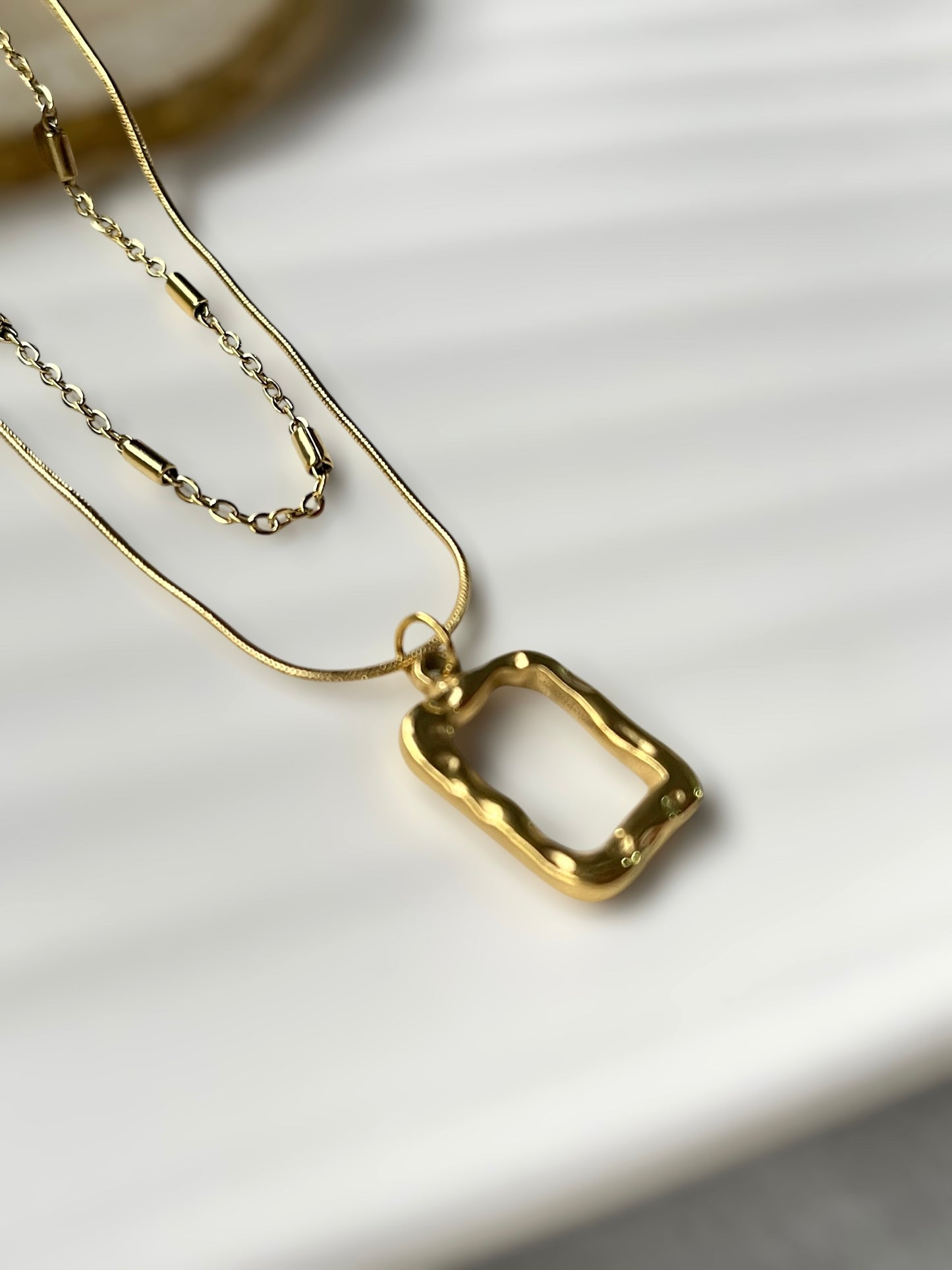 Sparkveil Spiral Necklace