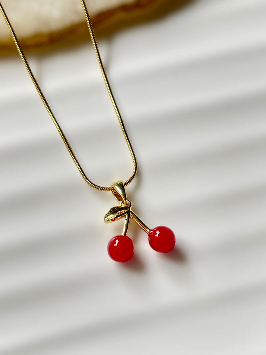 Cherry Charm Necklace