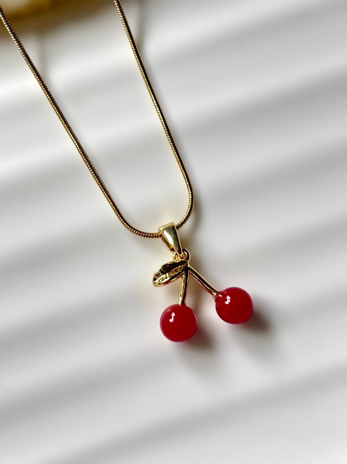 Cherry Charm Necklace