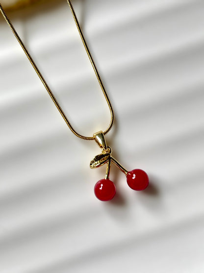 Cherry Charm Necklace
