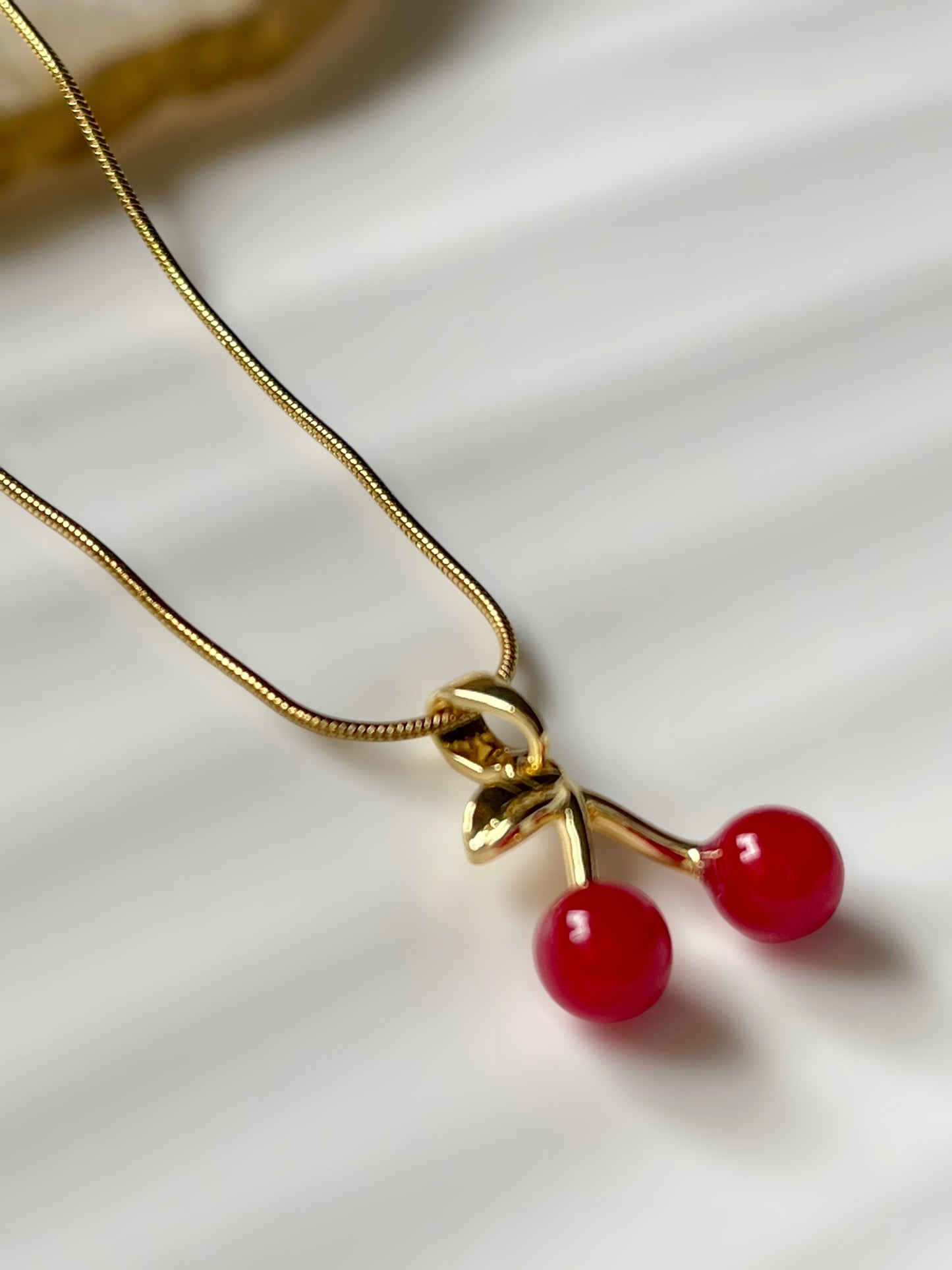 Cherry Charm Necklace