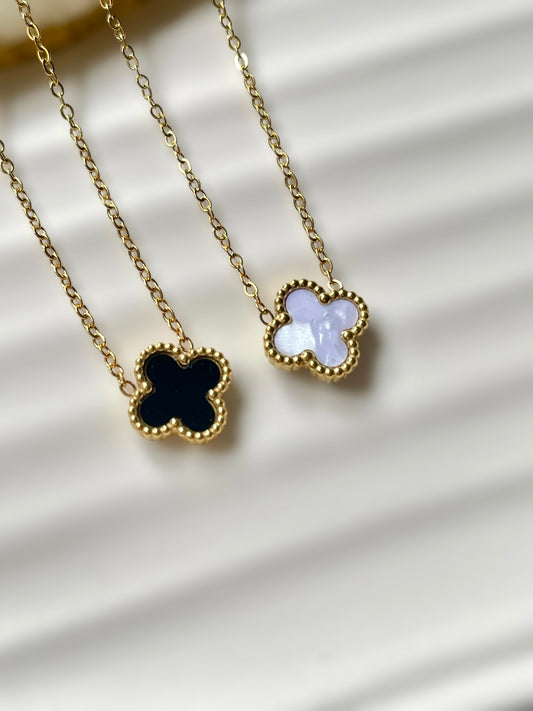 Reversible Clover Necklace