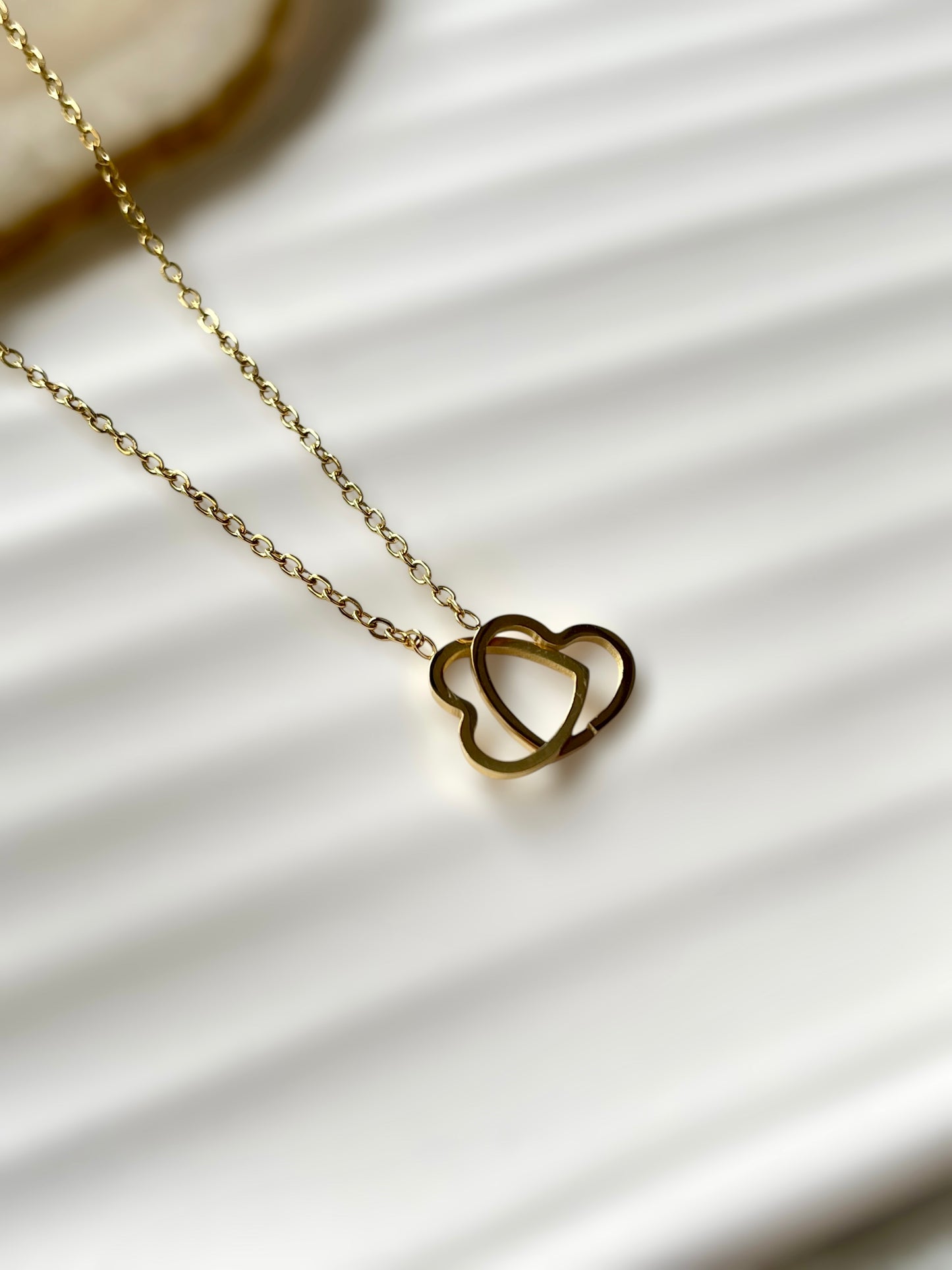 Interlink Heart Necklace