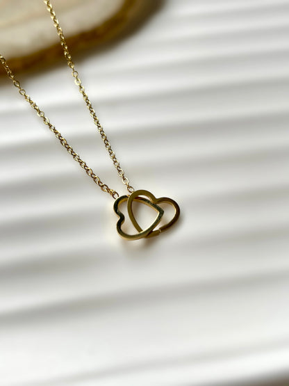 Interlink Heart Necklace