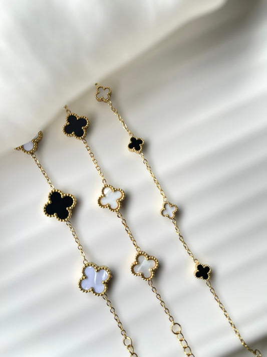 Reversible Clover Bracelet