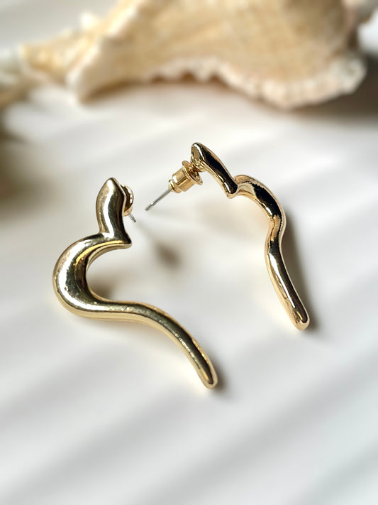 Halo Heart Earrings