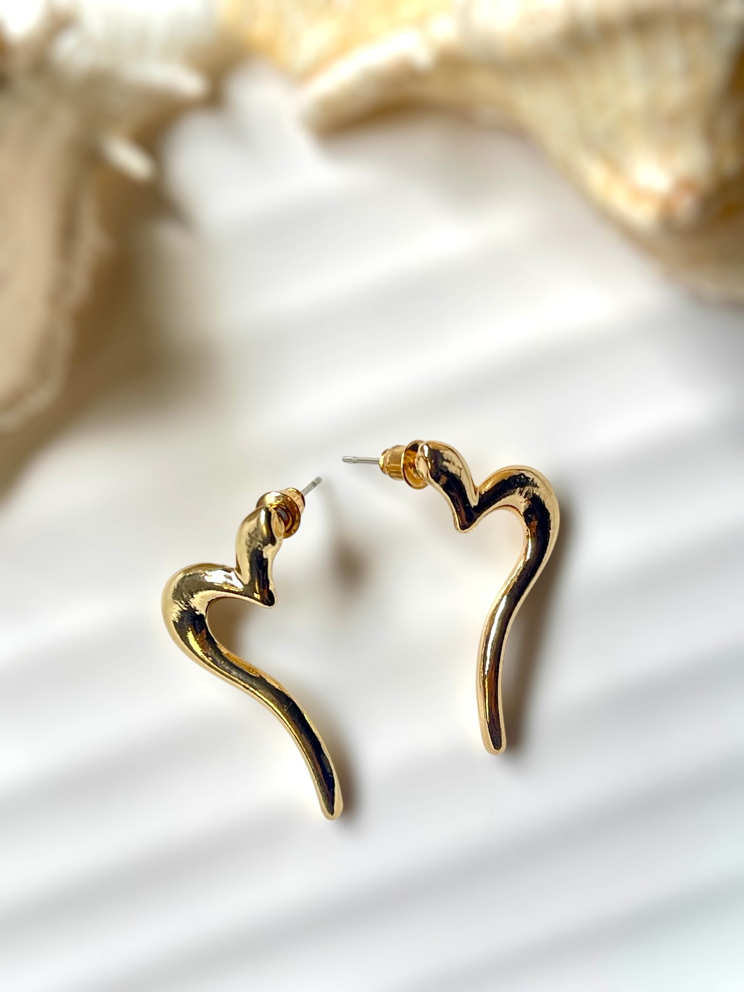 Halo Heart Earrings