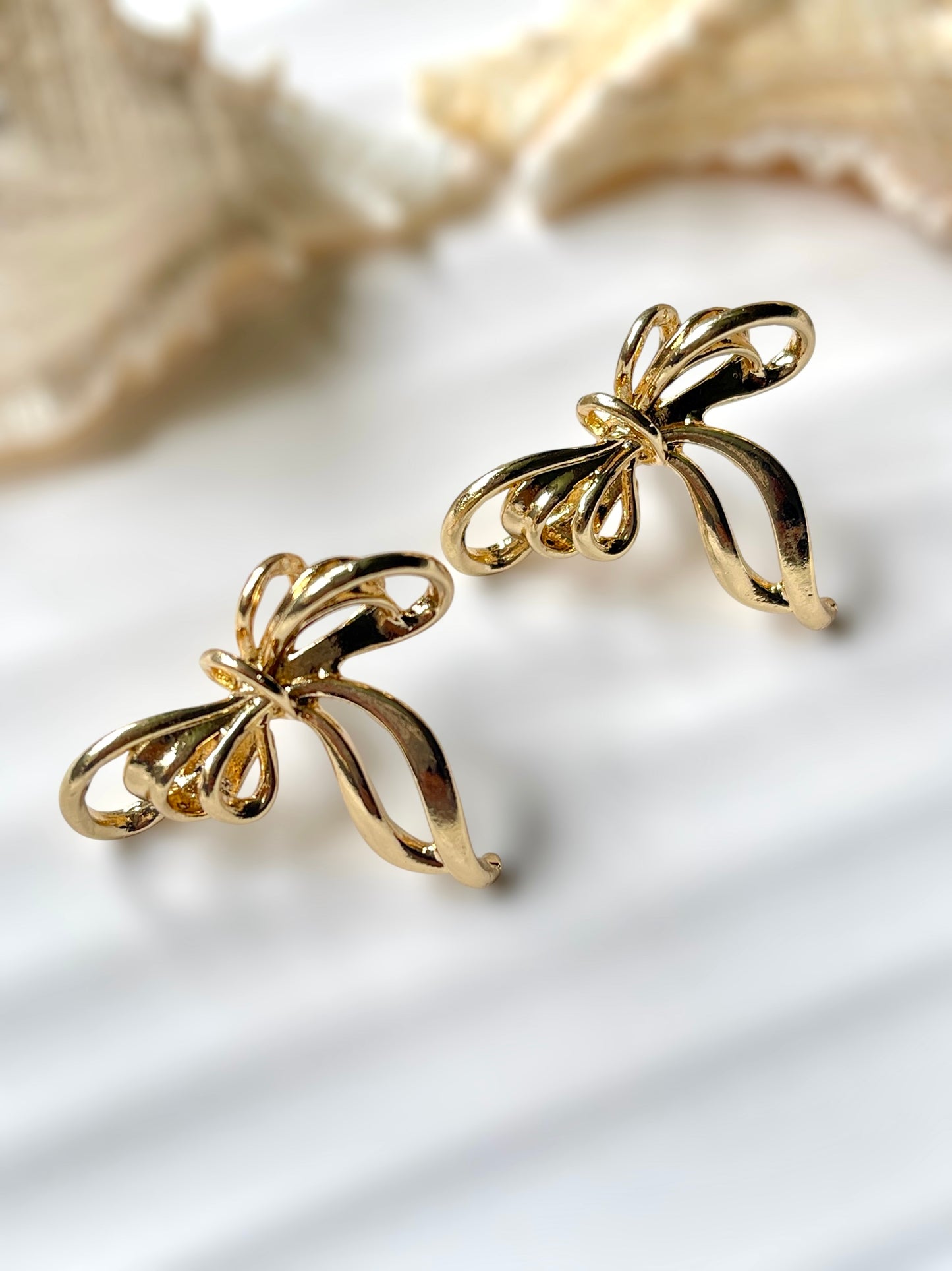 Petal Bow Earrings