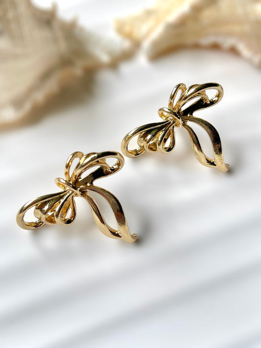 Petal Bow Earrings