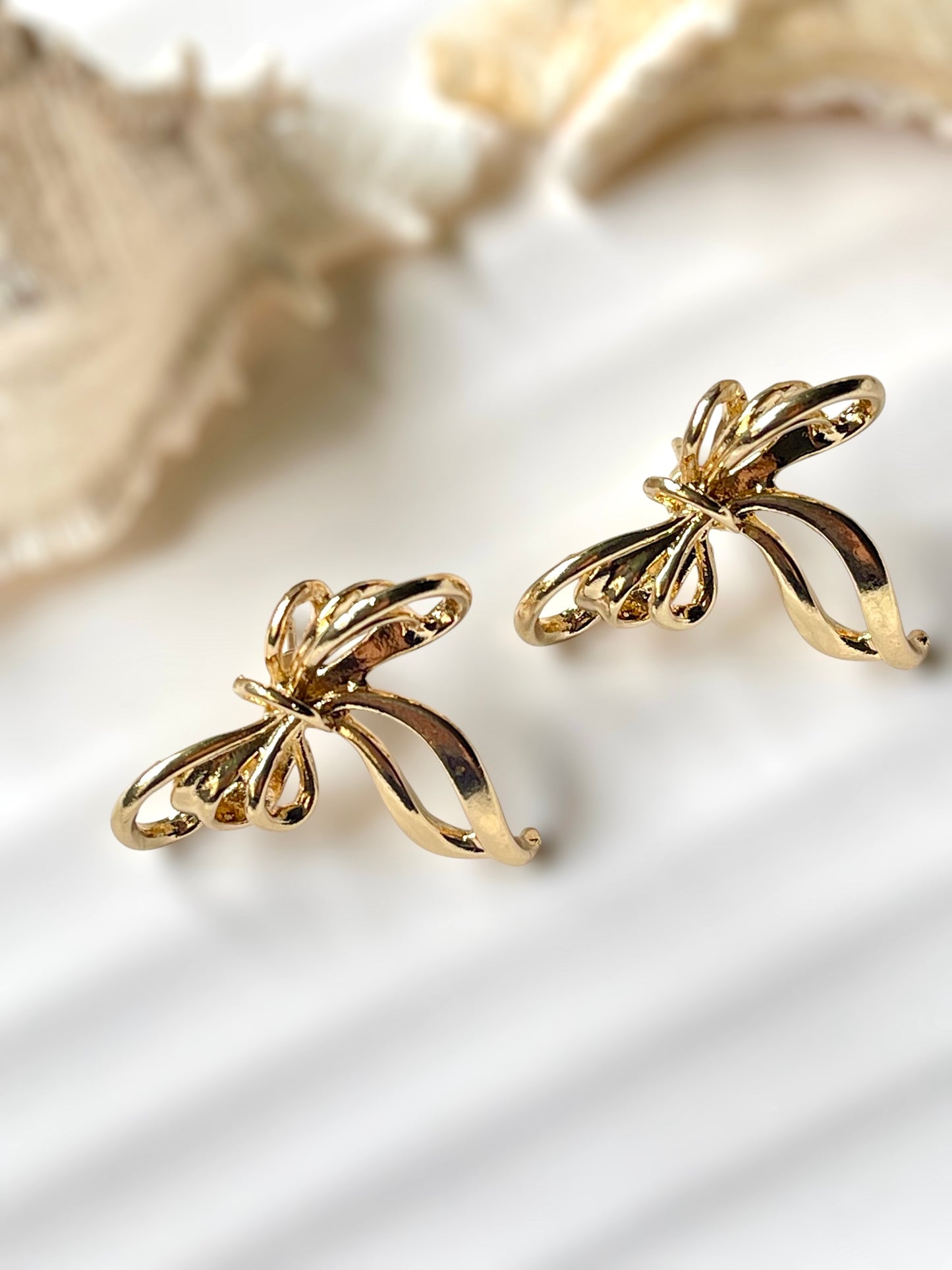 Petal Bow Earrings