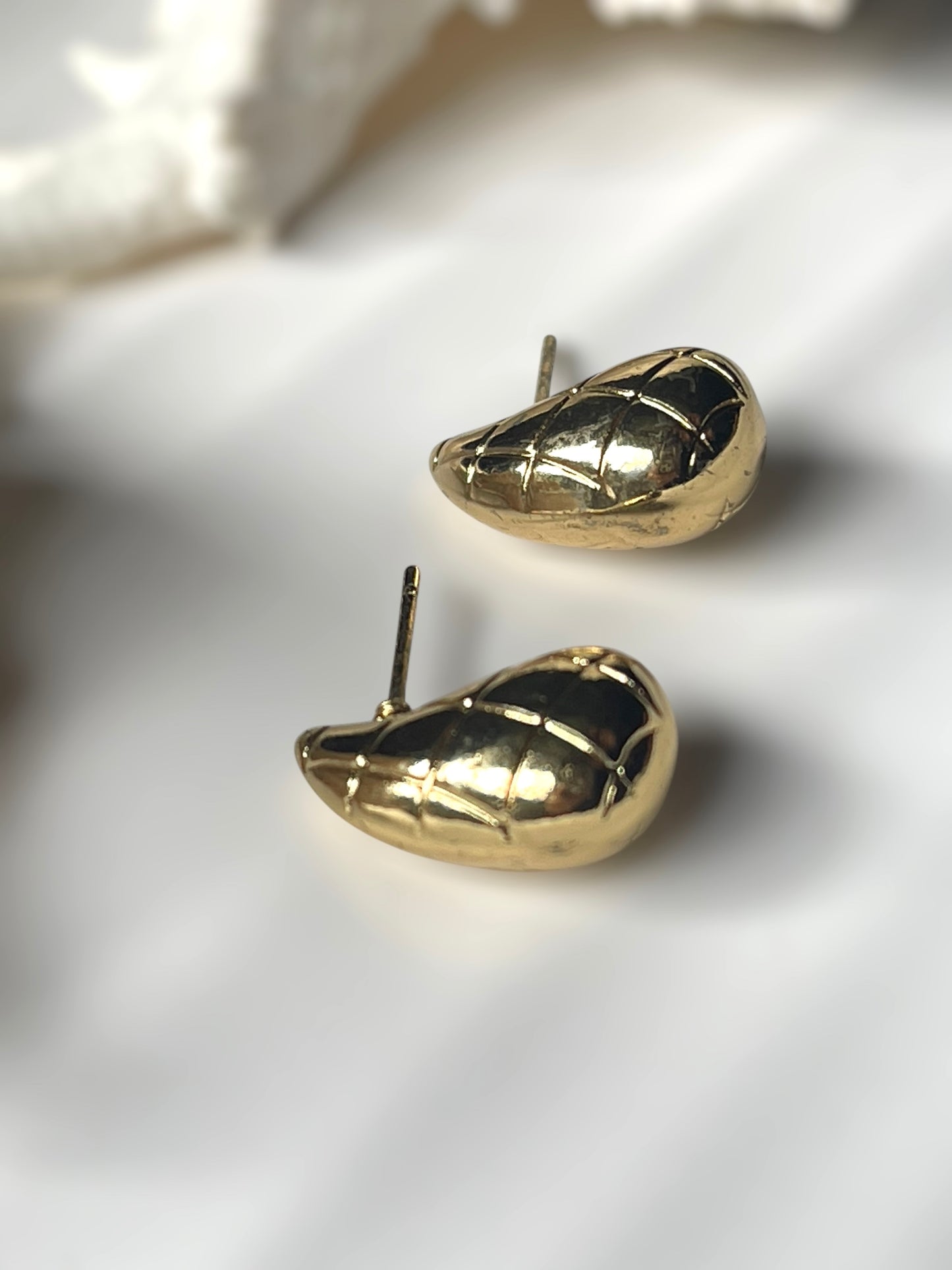 Criss Cross Drop Earrings