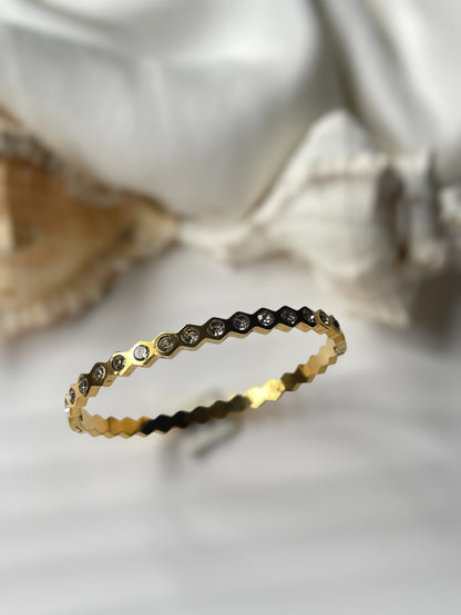 Radiant Rim Small Size Cuff Bracelet