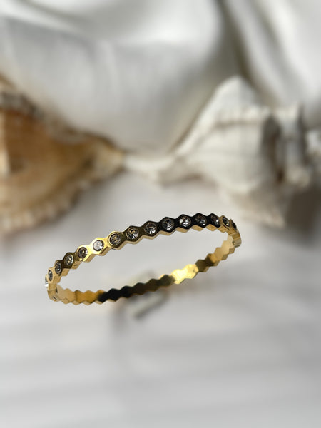 Radiant Rim Small Size Cuff Bracelet