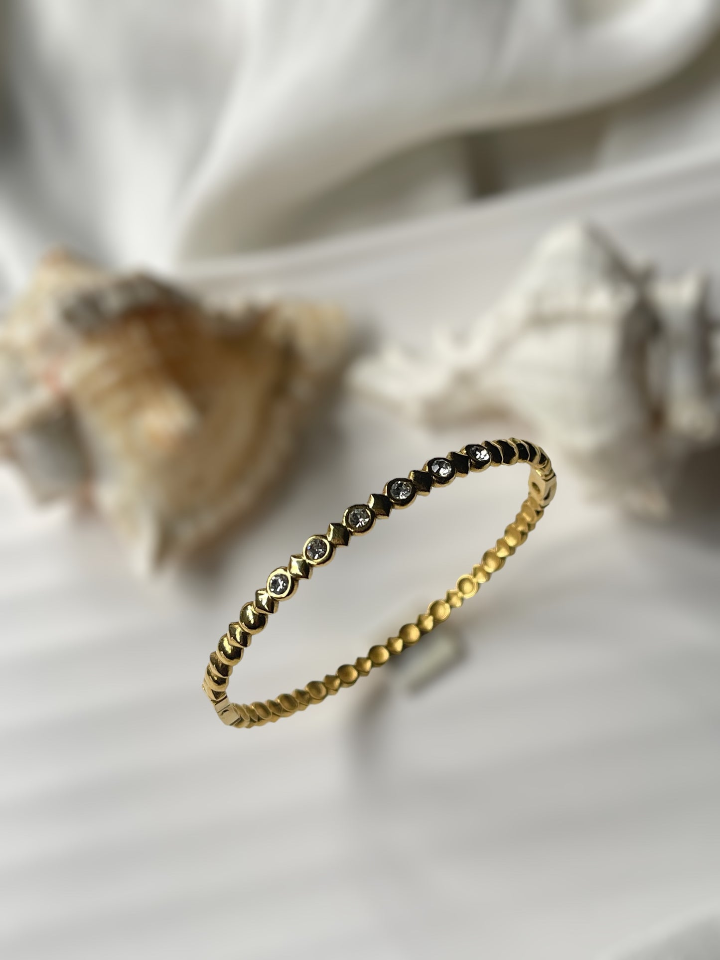 Serenity Slice Cuff Bracelet