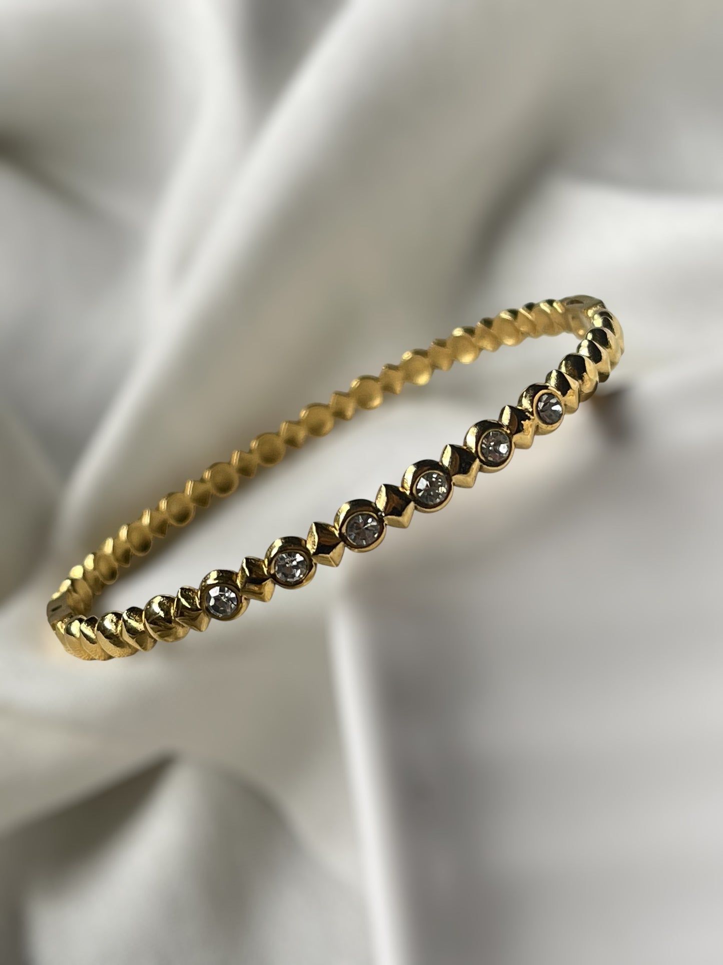 Serenity Slice Cuff Bracelet