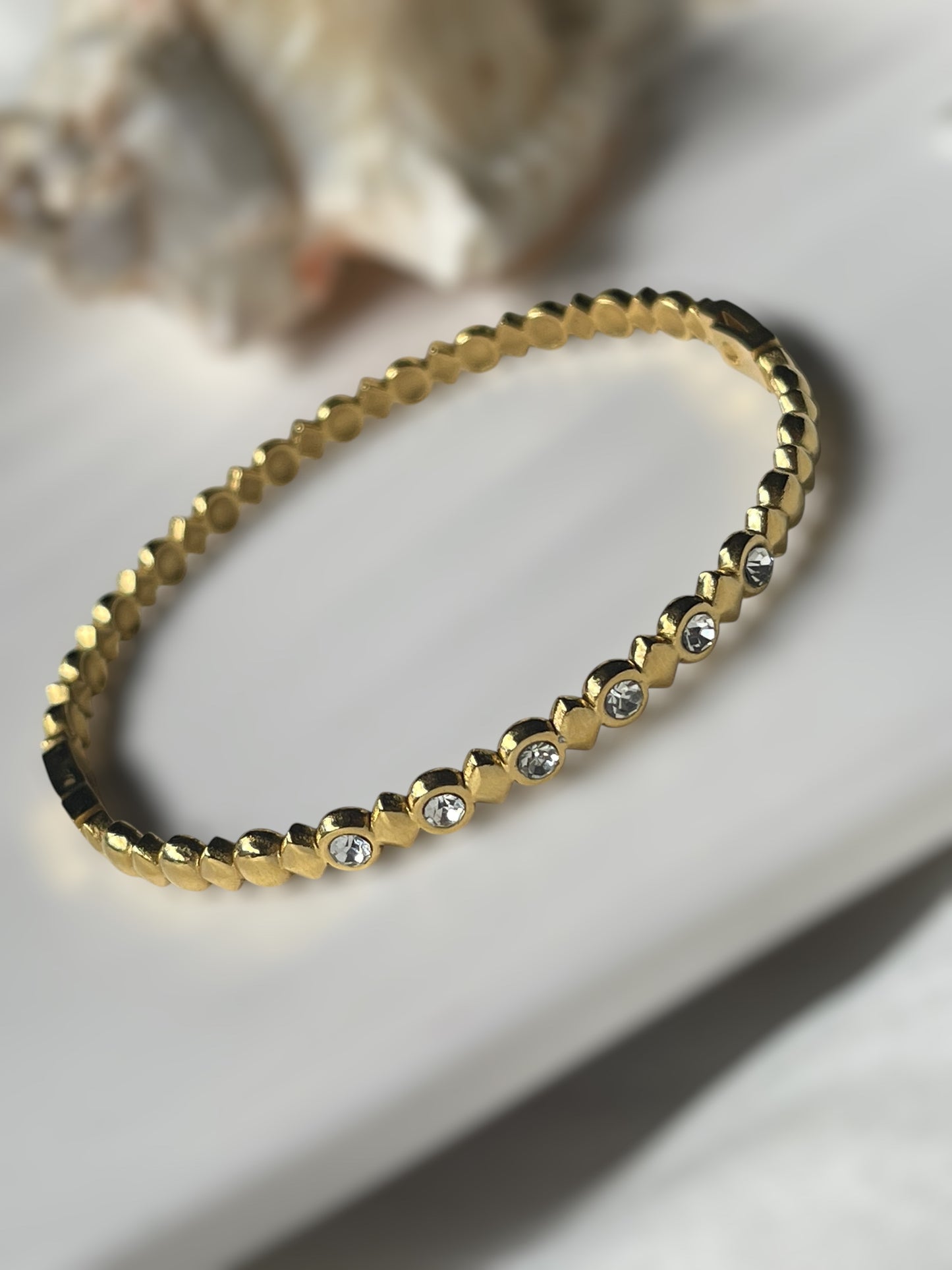 Serenity Slice Cuff Bracelet