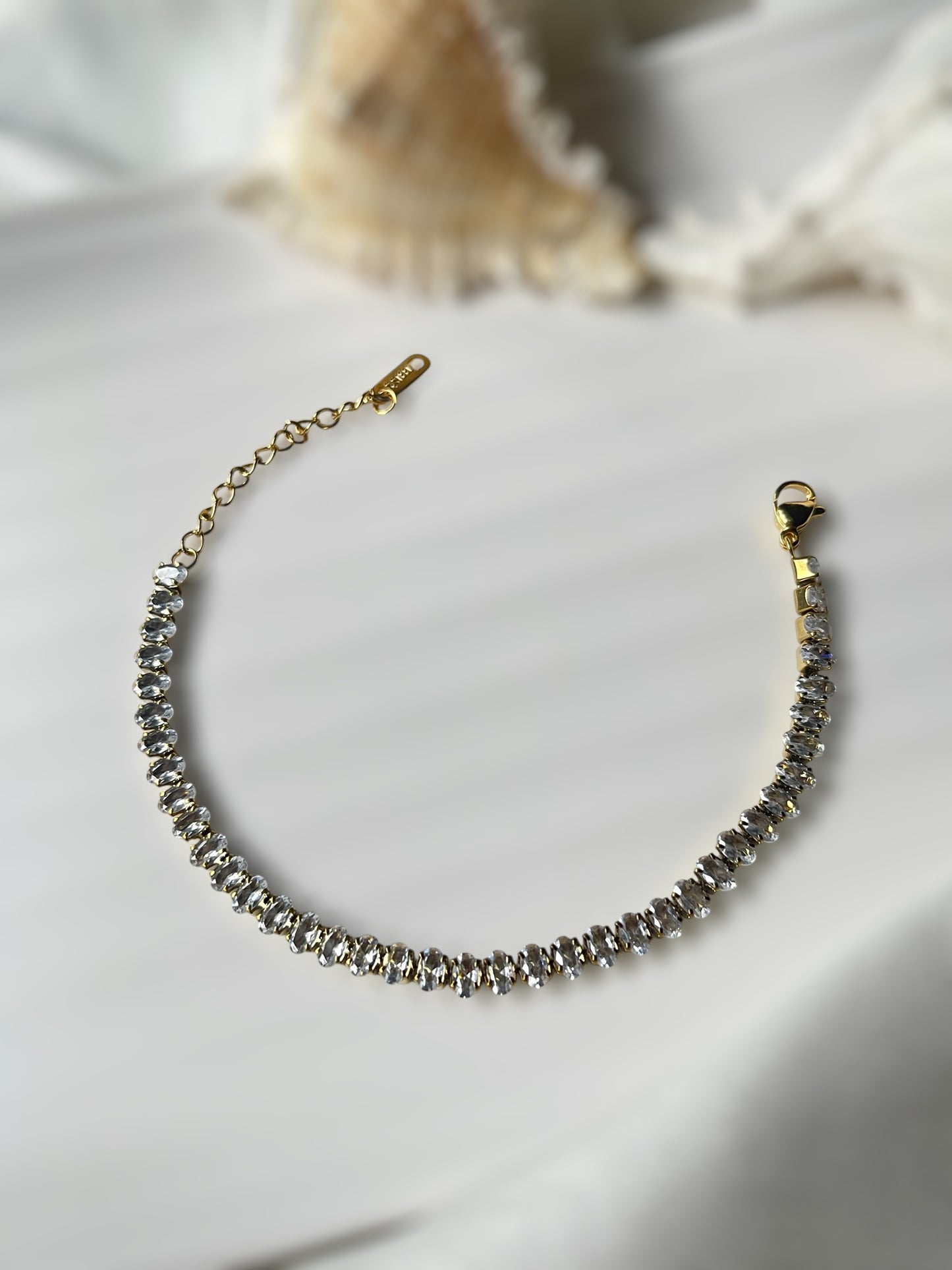 Crystal Cascade Bracelet