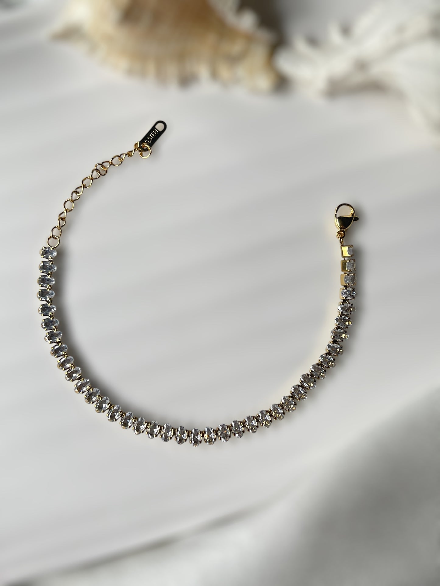 Crystal Cascade Bracelet